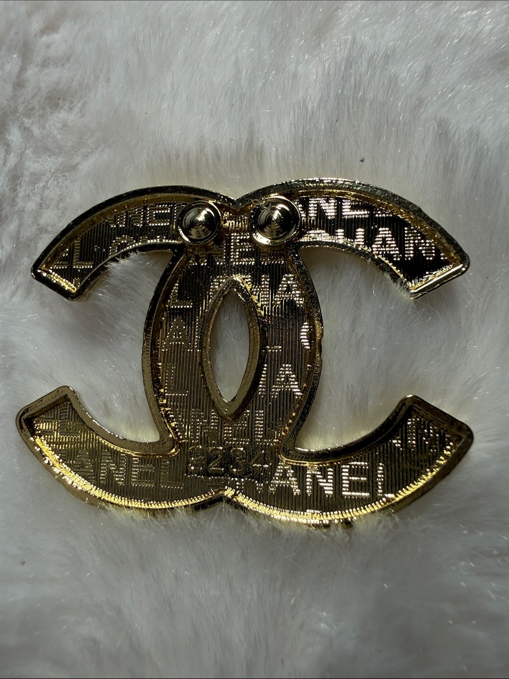 GoldTone Designer Inspired Charm With Enamel Detail - Picture 2 of 4